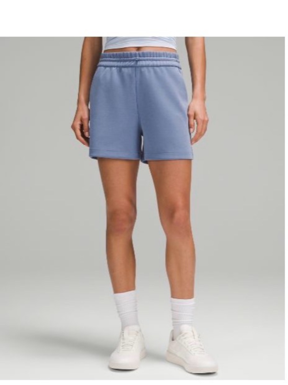 Lululemon softstream high rise short 4inch, color: oasis, size 0